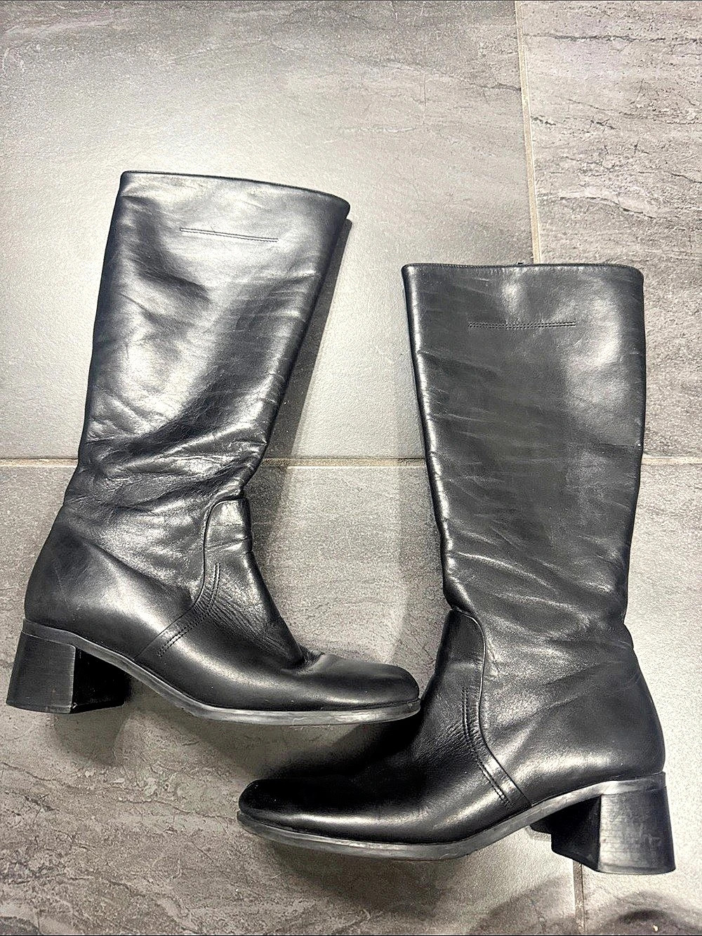 Naturalizer Vintage Black Leather Boots